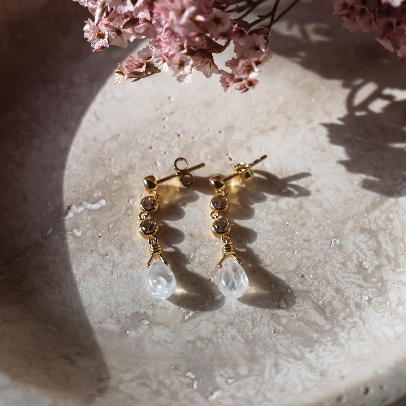 Linear Drop Earrings