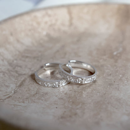 Embossed Vine Earring