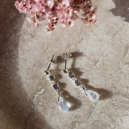 Linear Drop Earrings